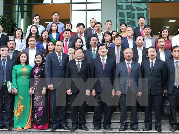 Presidente vietnamita urge elevar rol de agricultores en desarrollo rural ảnh 1