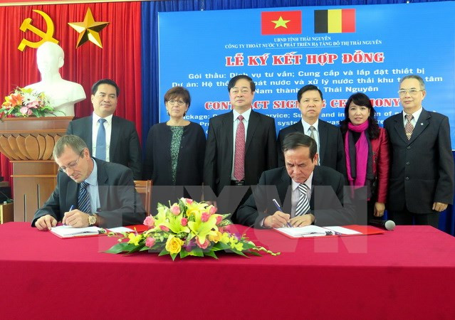 Bélgica financia al proyecto de tratamiento de aguas residuales en Vietnam ảnh 1 Bélgica financia al proyecto de tratamiento de aguas residuales en Vietnam ảnh 1