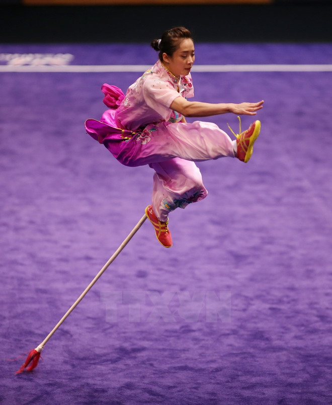 Duong Thuy Vi, dueña de la primera presea dorada de Vietnam en SEA Games 29 ảnh 1