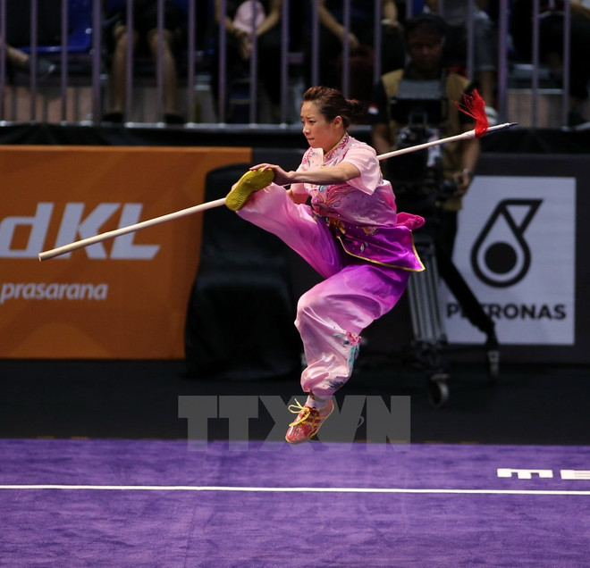 Duong Thuy Vi, dueña de la primera presea dorada de Vietnam en SEA Games 29 ảnh 2