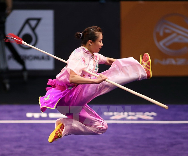 Duong Thuy Vi, dueña de la primera presea dorada de Vietnam en SEA Games 29 ảnh 4