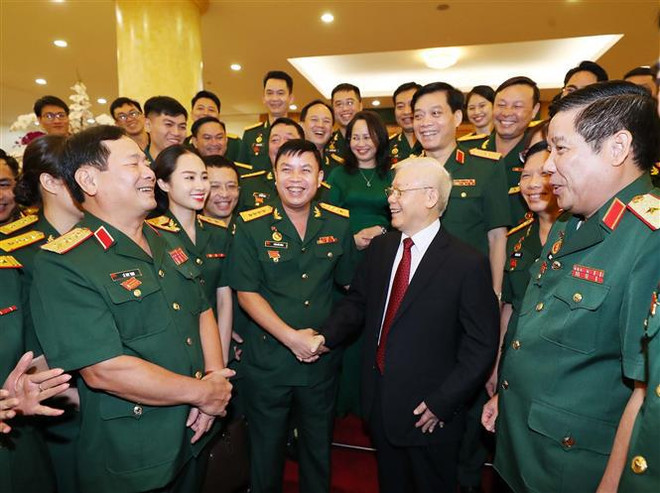 Exhortan a aportes de jóvenes militares vietnamitas al desarrollo nacional ảnh 1 Exhortan a aportes de jóvenes militares vietnamitas al desarrollo nacional ảnh 1