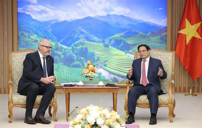 Primer ministro vietnamita recibe a senador australiano ảnh 2 Primer ministro vietnamita recibe a senador australiano ảnh 2