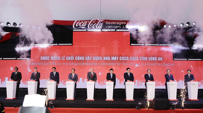 Coca-Cola inicia construcción de su mayor planta en Vietnam ảnh 1