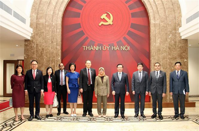 Hanoi intensifica cooperación en nuevas áreas con Singapur ảnh 2 Hanoi intensifica cooperación en nuevas áreas con Singapur ảnh 2