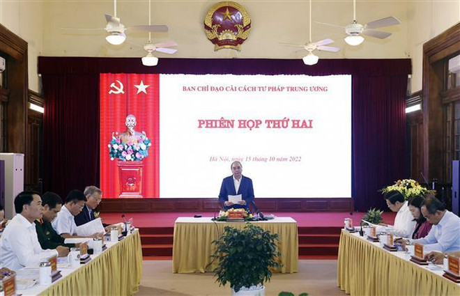Presidente de Vietnam traza orientaciones para reforma judicial ảnh 1 Presidente de Vietnam traza orientaciones para reforma judicial ảnh 1