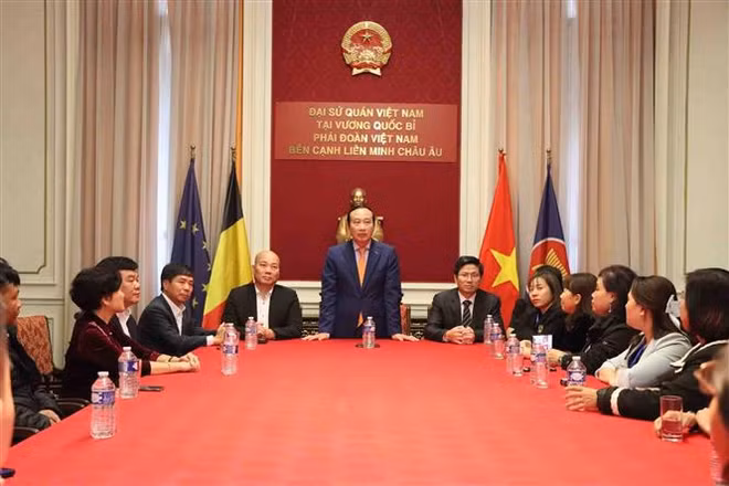 Robustecen intercambio comercial entre Vietnam y Bélgica ảnh 2