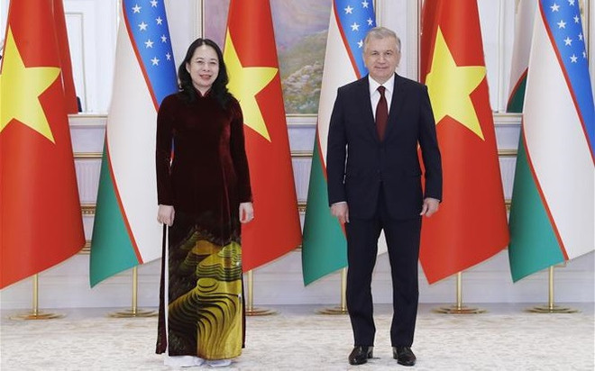 Vicepresidenta de Vietnam se reúne con dirigentes de otros países en CICA ảnh 1 Vicepresidenta de Vietnam se reúne con dirigentes de otros países en CICA ảnh 1