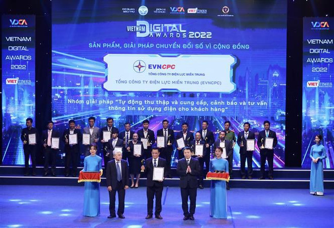 Corporación de Electricidad de Vietnam honrada con premio de transformación digital ảnh 1 Corporación de Electricidad de Vietnam honrada con premio de transformación digital ảnh 1