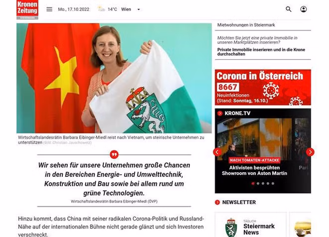 Empresas austriacas buscan oportunidades de inversión en Vietnam ảnh 1