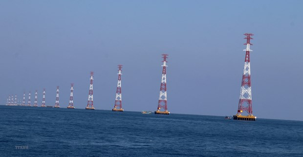 Ponen en operación línea eléctrica marina más larga del Sudeste Asiático ảnh 1 Ponen en operación línea eléctrica marina más larga del Sudeste Asiático ảnh 1
