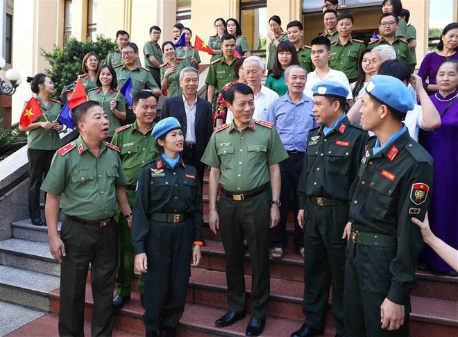 Vietnam envía otros oficiales al mantenimiento de paz de ONU ảnh 1 Vietnam envía otros oficiales al mantenimiento de paz de ONU ảnh 1