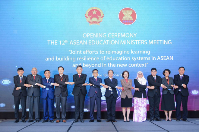 Inauguran XII Conferencia de Ministros de Educación de ASEAN ảnh 1 Inauguran XII Conferencia de Ministros de Educación de ASEAN ảnh 1