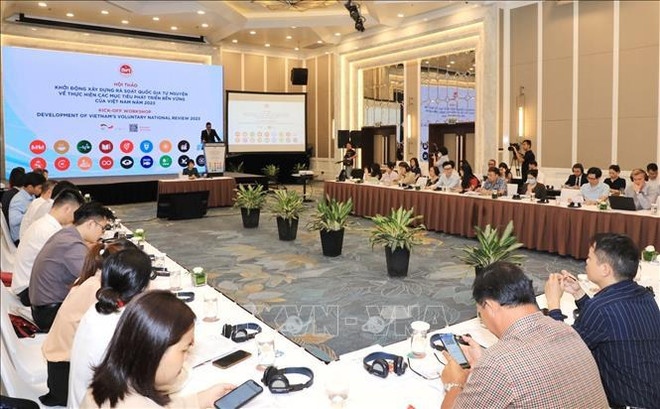 Vietnam elabora informe de revisión de los Objetivos de Desarrollo Sostenible 2023 ảnh 1 Vietnam elabora informe de revisión de los Objetivos de Desarrollo Sostenible 2023 ảnh 1