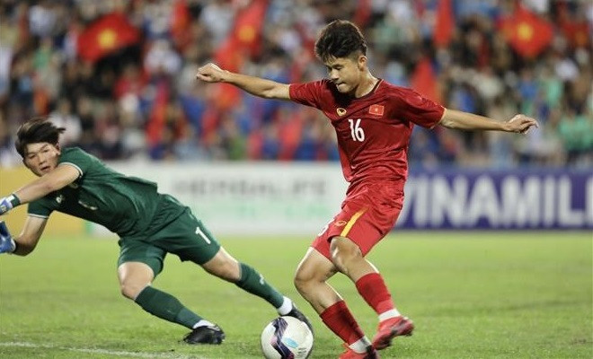 Vietnam gana boleto a ronda final de Copa Asiática de Fútbol Sub-17 ảnh 1 Vietnam gana boleto a ronda final de Copa Asiática de Fútbol Sub-17 ảnh 1