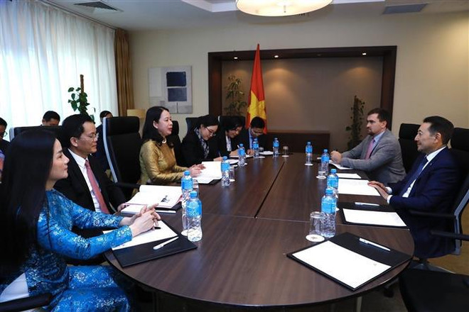 Vietnam atesora relación de amistad con Kazajistán, afirma vicepresidenta ảnh 4 Vietnam atesora relación de amistad con Kazajistán, afirma vicepresidenta ảnh 4