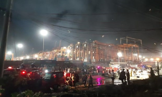 Filipinas: Incendio deja cinco víctimas mortales ảnh 1 Filipinas: Incendio deja cinco víctimas mortales ảnh 1