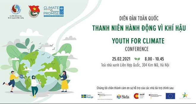 Debaten en Hanoi acciones juveniles contra el cambio climático ảnh 1 Debaten en Hanoi acciones juveniles contra el cambio climático ảnh 1