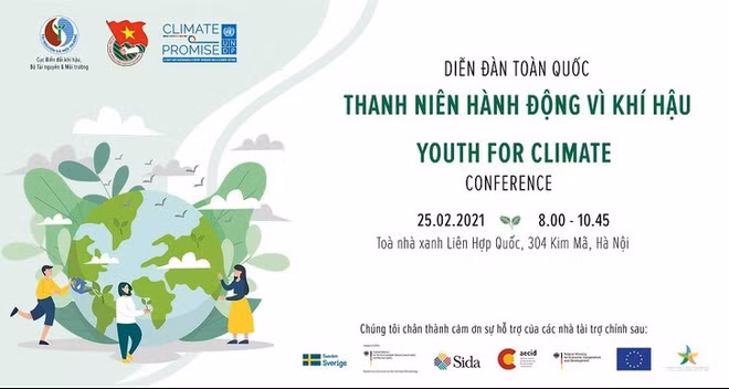 Debaten en Hanoi acciones juveniles contra el cambio climático ảnh 1