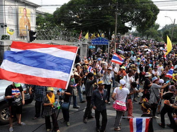 Tailandia: Condenan a prisión a jefes de protestas antigubernamentales en 2014 ảnh 1 Tailandia: Condenan a prisión a jefes de protestas antigubernamentales en 2014 ảnh 1