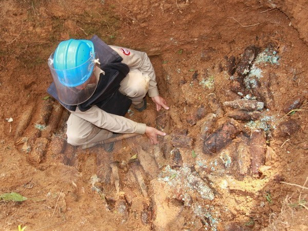 Inauguran Centro de acción contra bombas en Vietnam ảnh 1
