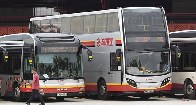 Ponen a prueba en Singapur buses auto-conducidos ảnh 1