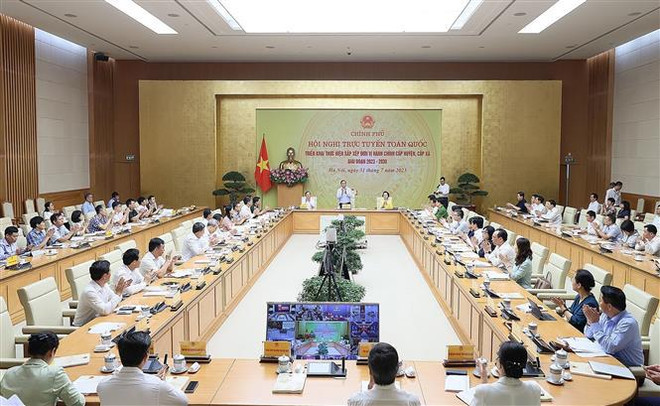 Premier vietnamita resalta necesidad de reorganizar unidades administrativas ảnh 2 Premier vietnamita resalta necesidad de reorganizar unidades administrativas ảnh 2