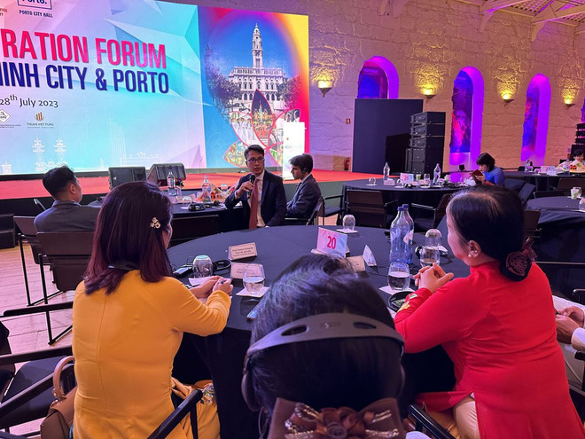 Promueven cooperación entre ciudades vietnamita y portuguesa ảnh 2 Promueven cooperación entre ciudades vietnamita y portuguesa ảnh 2
