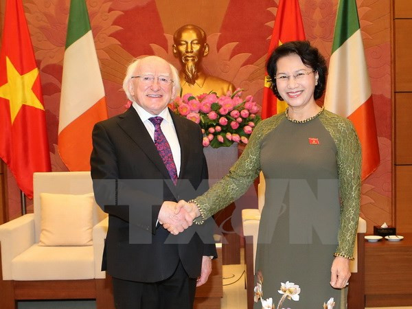 Presidenta parlamentaria pide a Irlanda mantener AOD a Vietnam ảnh 1 Presidenta parlamentaria pide a Irlanda mantener AOD a Vietnam ảnh 1