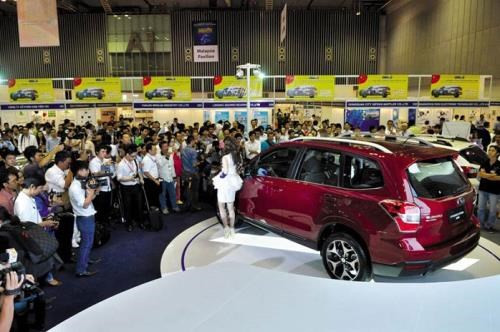 Inauguran en Vietnam exposición internacional de automóviles e industria auxiliar ảnh 1
