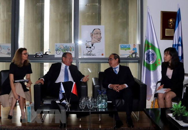 Ciudad Ho Chi Minh y Tel Aviv cooperan en construcción de urbe inteligente ảnh 1 Ciudad Ho Chi Minh y Tel Aviv cooperan en construcción de urbe inteligente ảnh 1