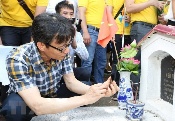 Vietnam impulsa proyecto del sitio web sobre mártires nacional ảnh 1 Vietnam impulsa proyecto del sitio web sobre mártires nacional ảnh 1