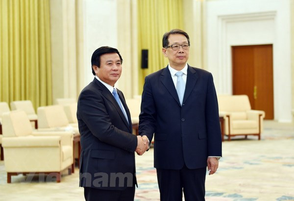 Robustecen nexos entre Partidos Comunistas de Vietnam y China ảnh 1 Robustecen nexos entre Partidos Comunistas de Vietnam y China ảnh 1