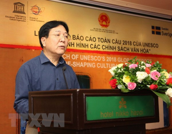 Presentan en Vietnam informe global de la UNESCO sobre reorganización de políticas culturales ảnh 1 Presentan en Vietnam informe global de la UNESCO sobre reorganización de políticas culturales ảnh 1