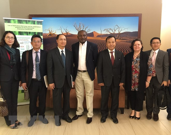 Vietnam y Namibia acuerdan intensificar intercambios comerciales ảnh 1 Vietnam y Namibia acuerdan intensificar intercambios comerciales ảnh 1