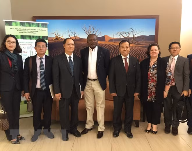 Vietnam y Namibia acuerdan intensificar intercambios comerciales ảnh 1 Vietnam y Namibia acuerdan intensificar intercambios comerciales ảnh 1