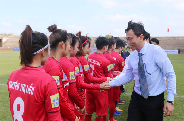 Arranca liga nacional de fútbol femenino de Vietnam ảnh 1 Arranca liga nacional de fútbol femenino de Vietnam ảnh 1
