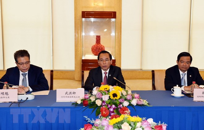Hanoi impulsa cooperación con Beijing y Shanghái de China ảnh 1 Hanoi impulsa cooperación con Beijing y Shanghái de China ảnh 1