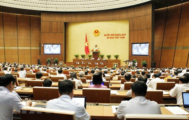 Parlamento de Vietnam concluye octava jornada de trabajo de su quinto período de sesiones ảnh 1 Parlamento de Vietnam concluye octava jornada de trabajo de su quinto período de sesiones ảnh 1