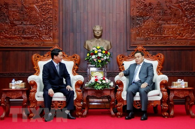 Frentes de la Patria de Vietnam y Laos fomentan cooperación ảnh 1 Frentes de la Patria de Vietnam y Laos fomentan cooperación ảnh 1