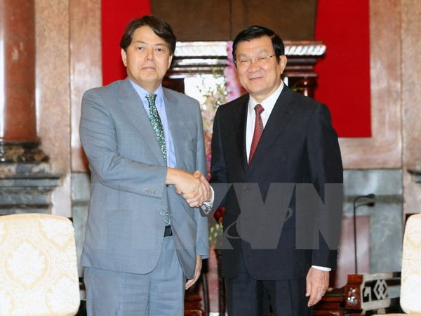 Presidente vietnamita resalta cooperación agrícola con Japón ảnh 1 Presidente vietnamita resalta cooperación agrícola con Japón ảnh 1