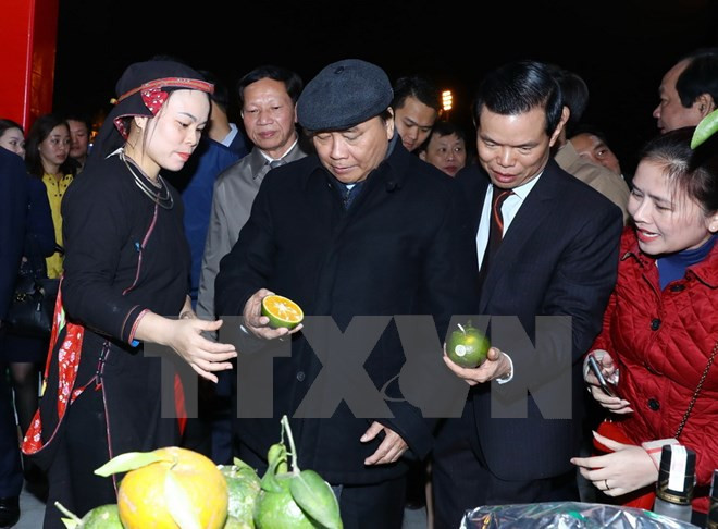 Premier vietnamita insta promover calidad de productos locales de provincia de Ha Giang ảnh 1 Premier vietnamita insta promover calidad de productos locales de provincia de Ha Giang ảnh 1