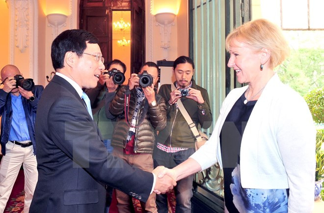 Vietnam y Suecia impulsan cooperación multifacética ảnh 1 Vietnam y Suecia impulsan cooperación multifacética ảnh 1