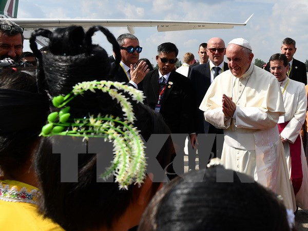 El Papa Francisco inicia primera visita de un pontífice a Myanmar ảnh 1