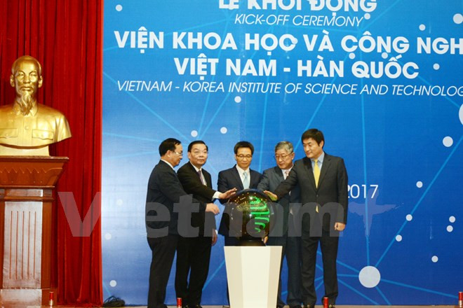 Ponen en operación Instituto de Ciencia y Tecnología Vietnam-Sudcorea ảnh 1 Ponen en operación Instituto de Ciencia y Tecnología Vietnam-Sudcorea ảnh 1