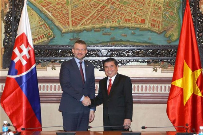 Reafirman apoyo a operaciones de empresas eslovacas en Ciudad Ho Chi Minh ảnh 1 Reafirman apoyo a operaciones de empresas eslovacas en Ciudad Ho Chi Minh ảnh 1