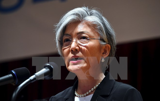 Vicepremier y canciller vietnamita ratifica solidaridad con Sudcorea ante consecuencias de sismo ảnh 1 Vicepremier y canciller vietnamita ratifica solidaridad con Sudcorea ante consecuencias de sismo ảnh 1