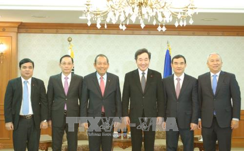 Robustecen relaciones Vietnam- Sudcorea ảnh 1