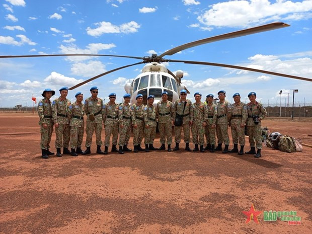 Ingenieros militares vietnamitas en Sudán del Sur reciben elogios en prensa rusa ảnh 3 Ingenieros militares vietnamitas en Sudán del Sur reciben elogios en prensa rusa ảnh 3
