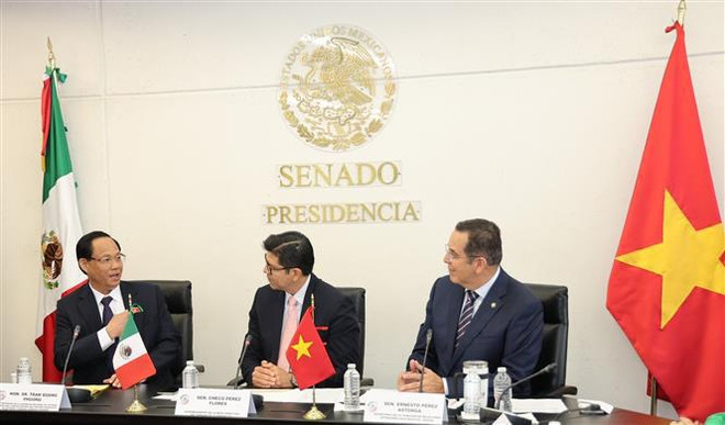 Profundizan cooperación parlamentaria entre Vietnam y México ảnh 1 Profundizan cooperación parlamentaria entre Vietnam y México ảnh 1